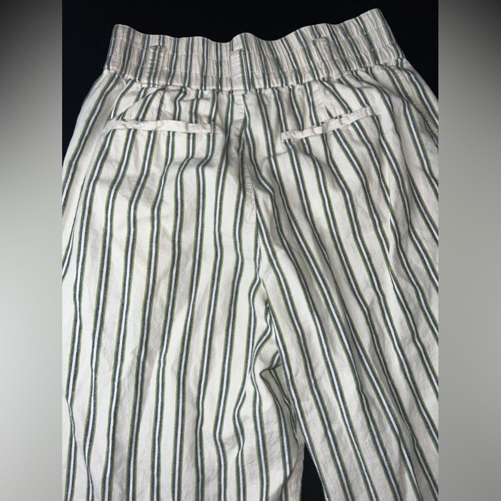 Urban Outfitters Striped Cotton & Linen Blend Women’s Pants size Medium EUC - Picture 8 of 8